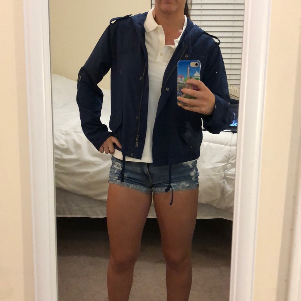 NWT forever 21 navy jacket small